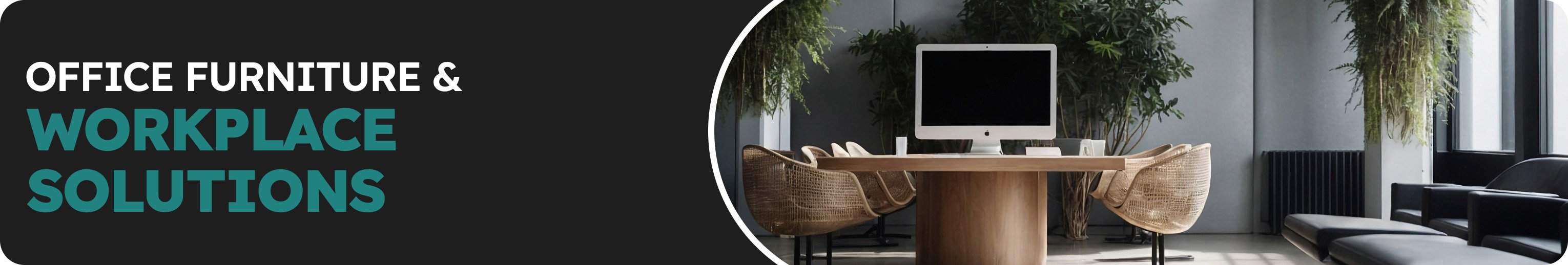 Office furniture and workplace solutions banner