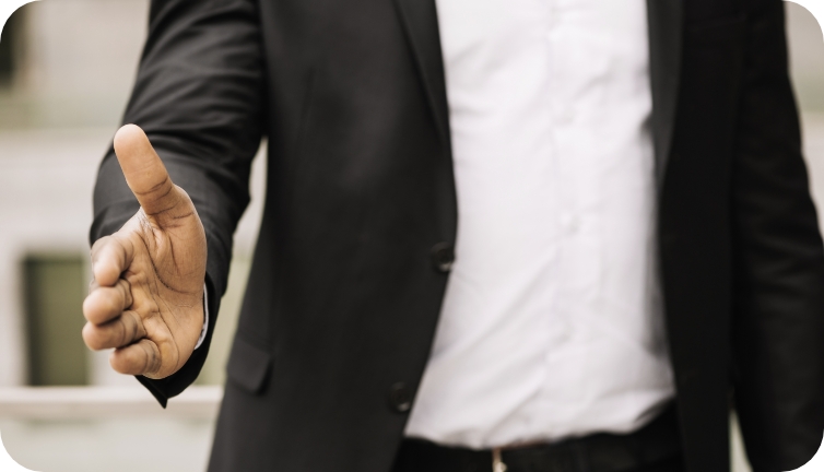 Your sourcing partner Handshake image