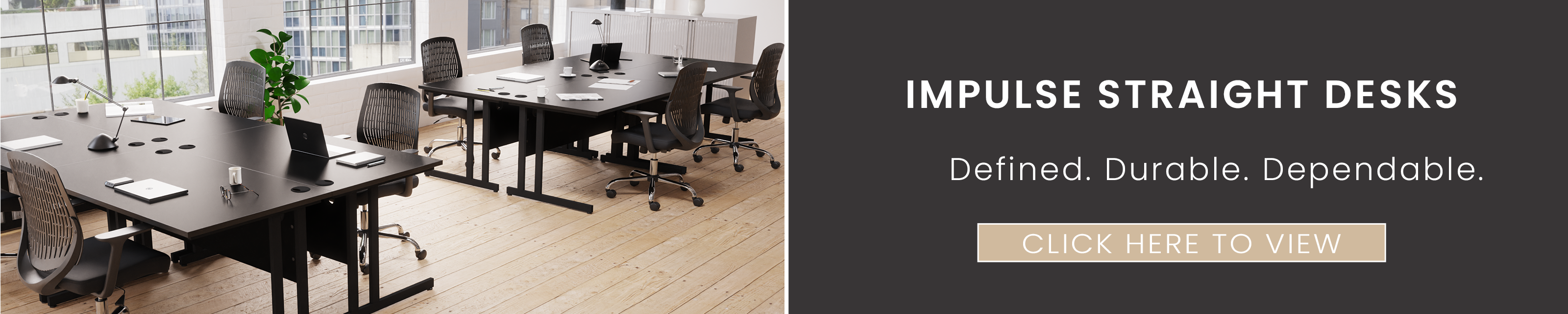 Impulse Straight Office Desks