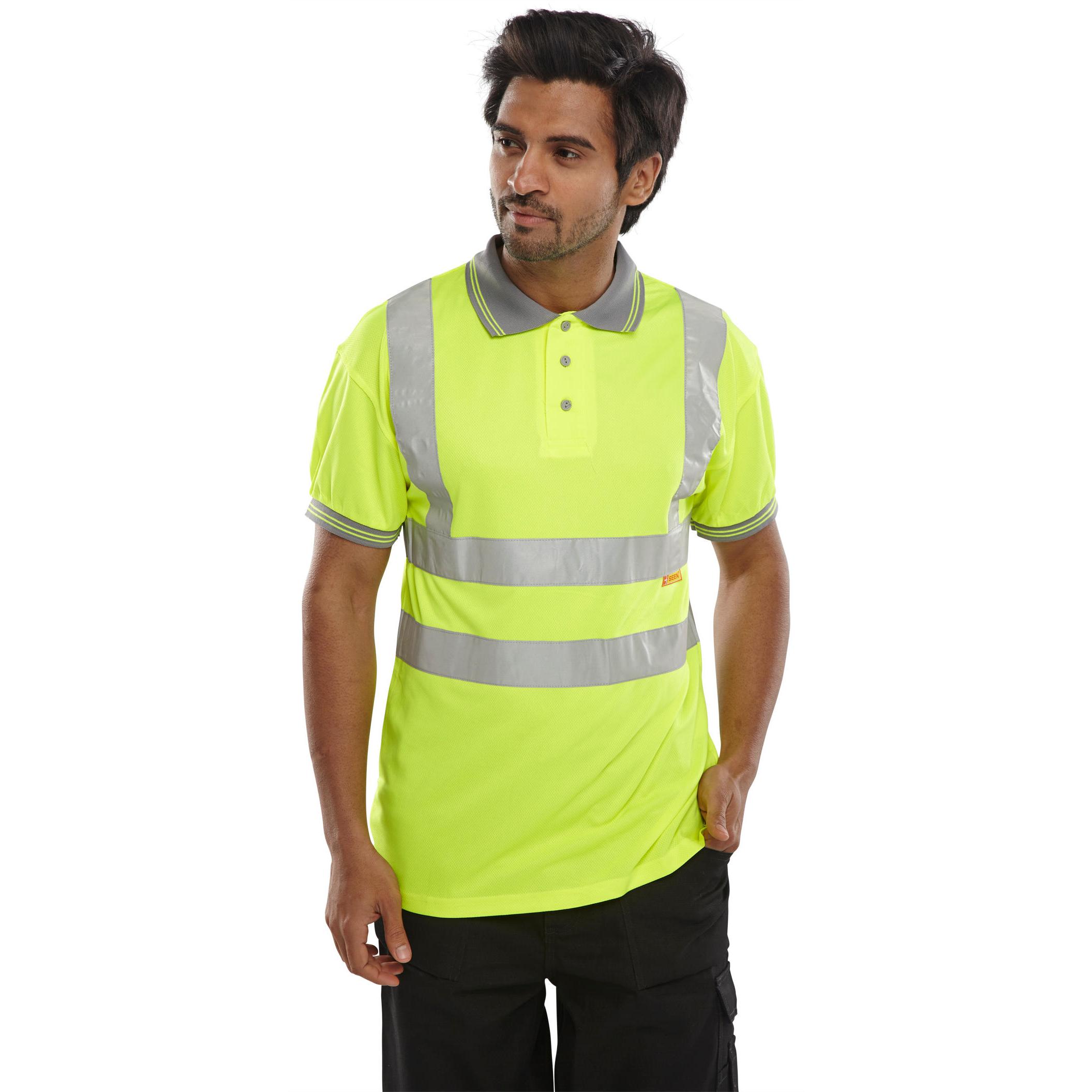BSEEN EN ISO 20471 POLO SY XL
