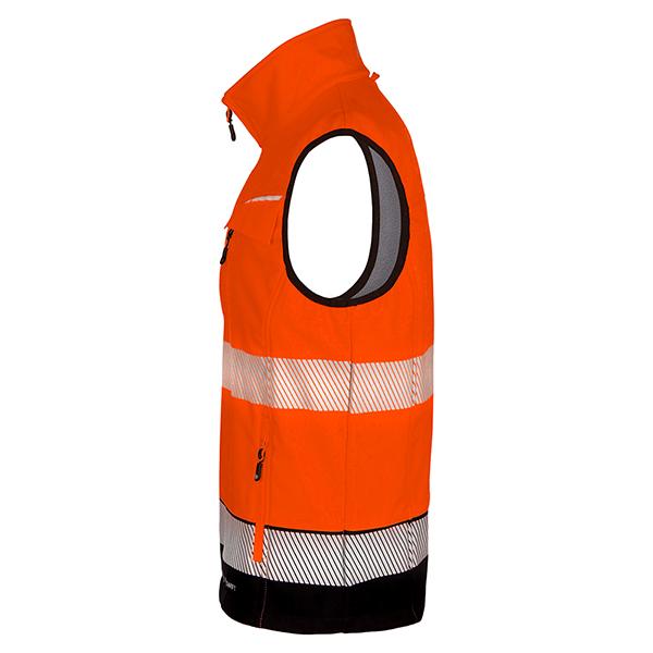 DELTIC HI-VIS GILET TWO-TONE  OR BL L