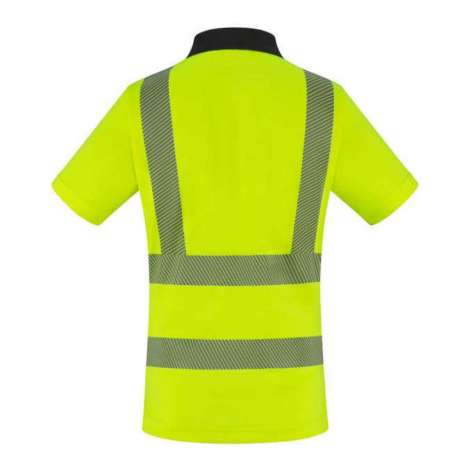 B-SEEN WOMENS S/S EXEC HI-VIS POLO SHIRT YELLOW 14 B-SEEN WOMENS S/S EXEC HI-VIS POLO SHIRT YELLOW 14
