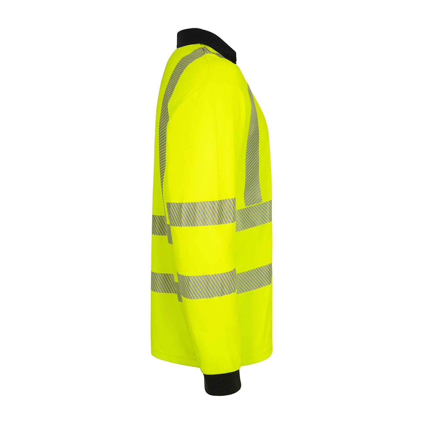 B-SEEN MENS L/S EXEC HI-VIS POLO SHIRT YELLOW XL B-SEEN MENS L/S EXEC HI-VIS POLO SHIRT YELLOW XL