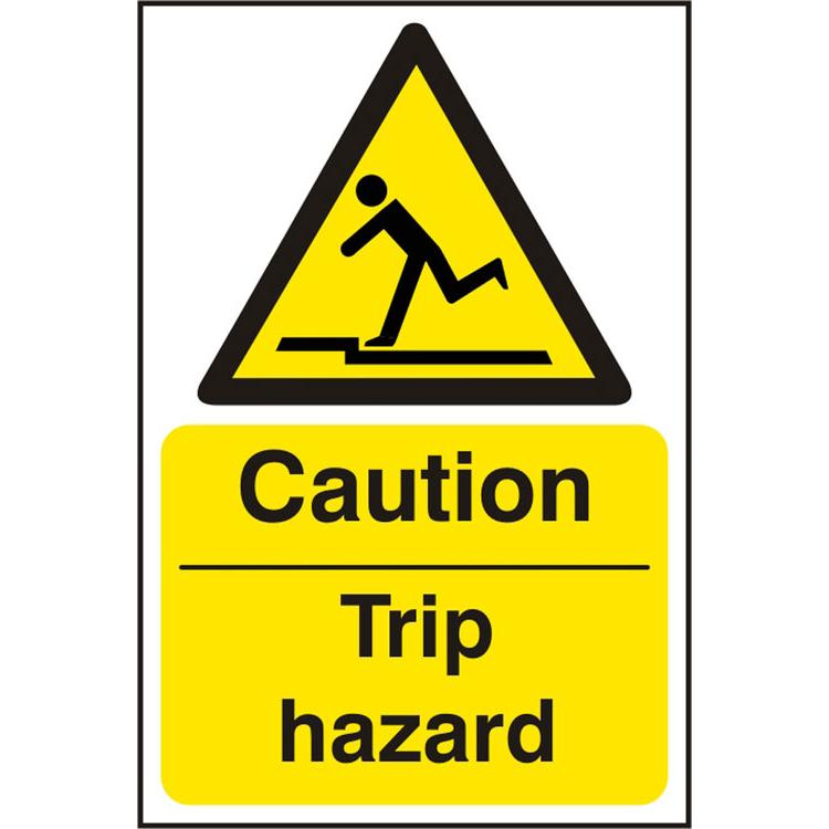 CAUTION TRIP HAZ SAV 200MM X 300MM