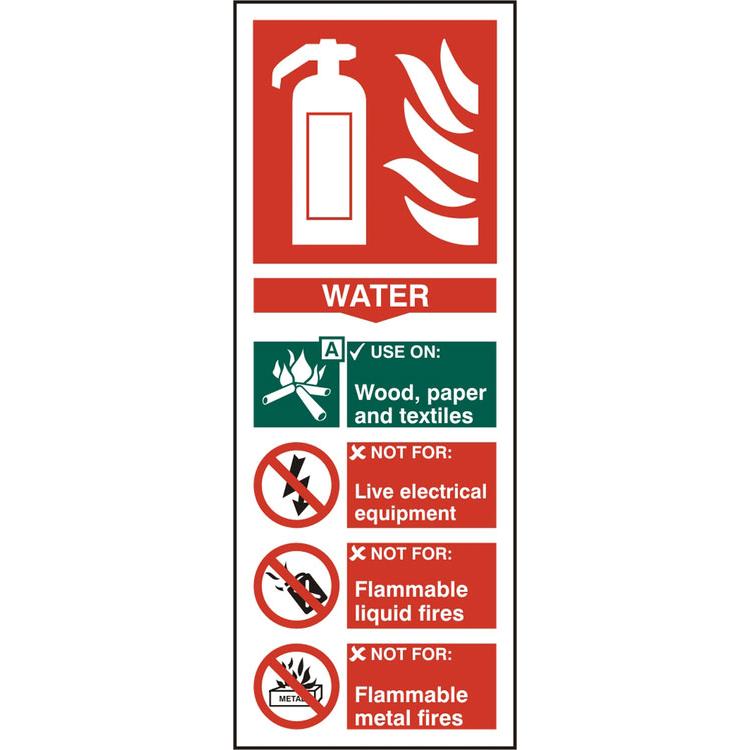 FIRE EXTINGUISHER WATER SAV 82MM X 202MM