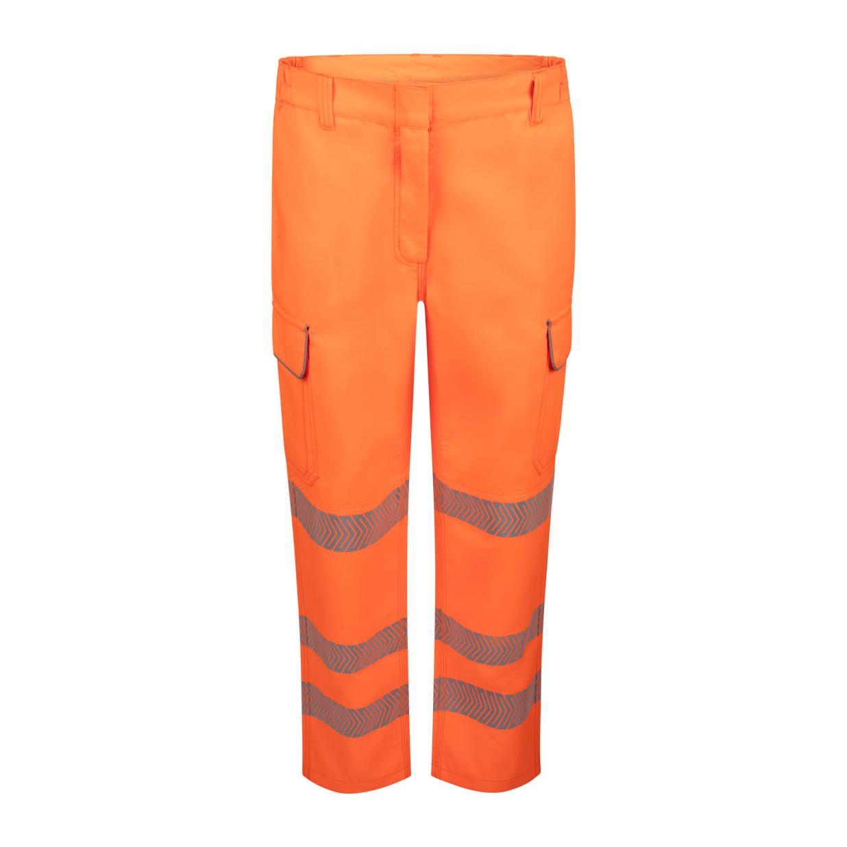 CLICK ARC FLASH WOMEN TROUSER HI VIS ORANGE 16 REGULAR