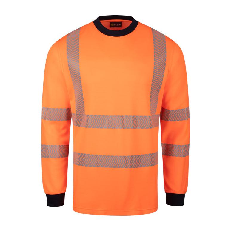 CLICK ARC FLASH MEN T-SHIRT HI VIS ORANGE 2XL CLICK ARC FLASH MEN T-SHIRT HI VIS ORANGE 2XL