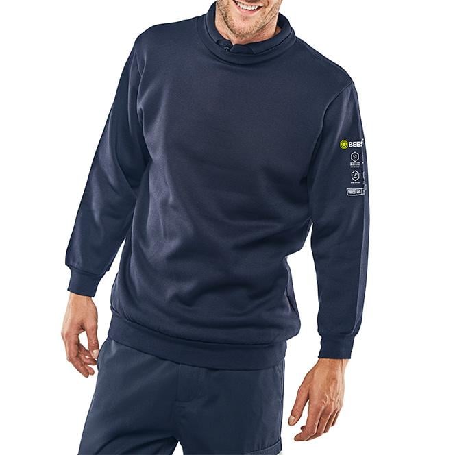 Beeswift Arc Compliant Sweatshirt (Navy Blue)