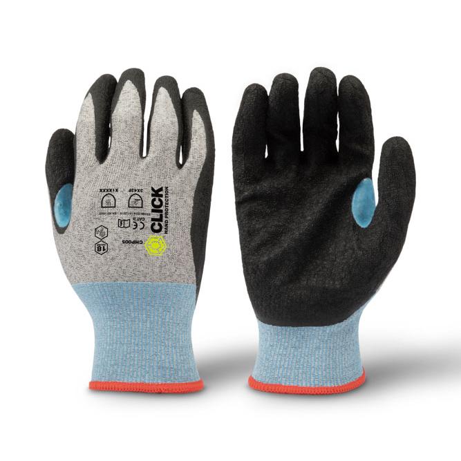 LATEX COATED 18G CUT F GLOVE SML (07)