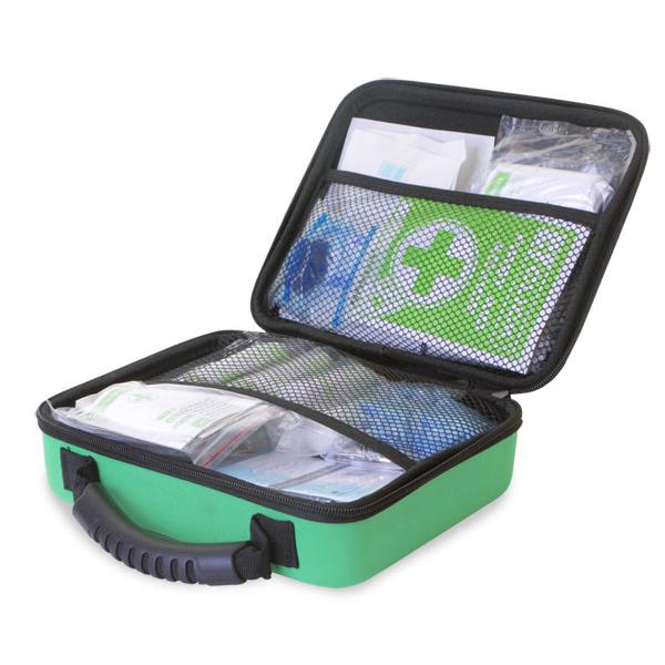 CLICK MEDICAL FAMILY FIRST AID KIT IN MEDIUM FEVA BAG
