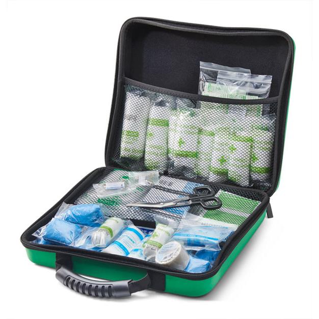 CLICK MEDICAL BS8599-1 MEDIUM FIRST AID KIT IN LGE FEVA BAG