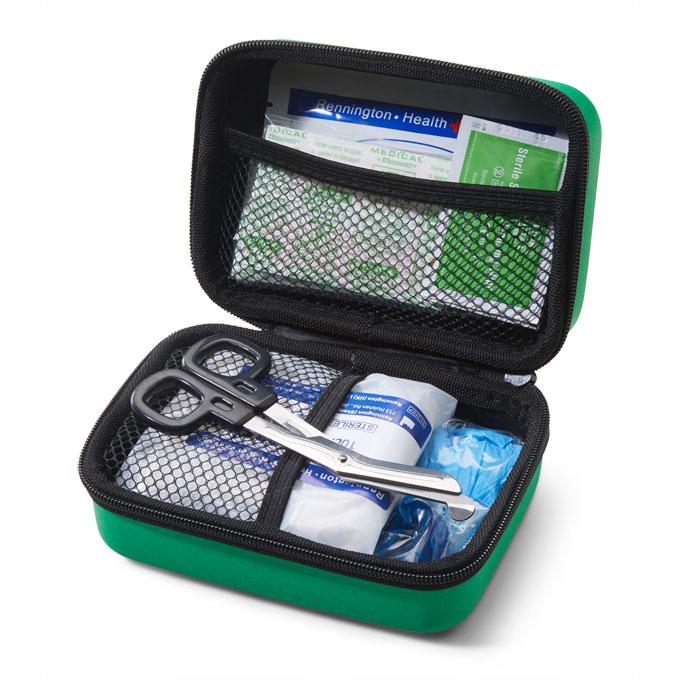 CLICK MEDICAL BS8599-2 SMALL TRAVEL KIT IN HANDY FEVA BAG