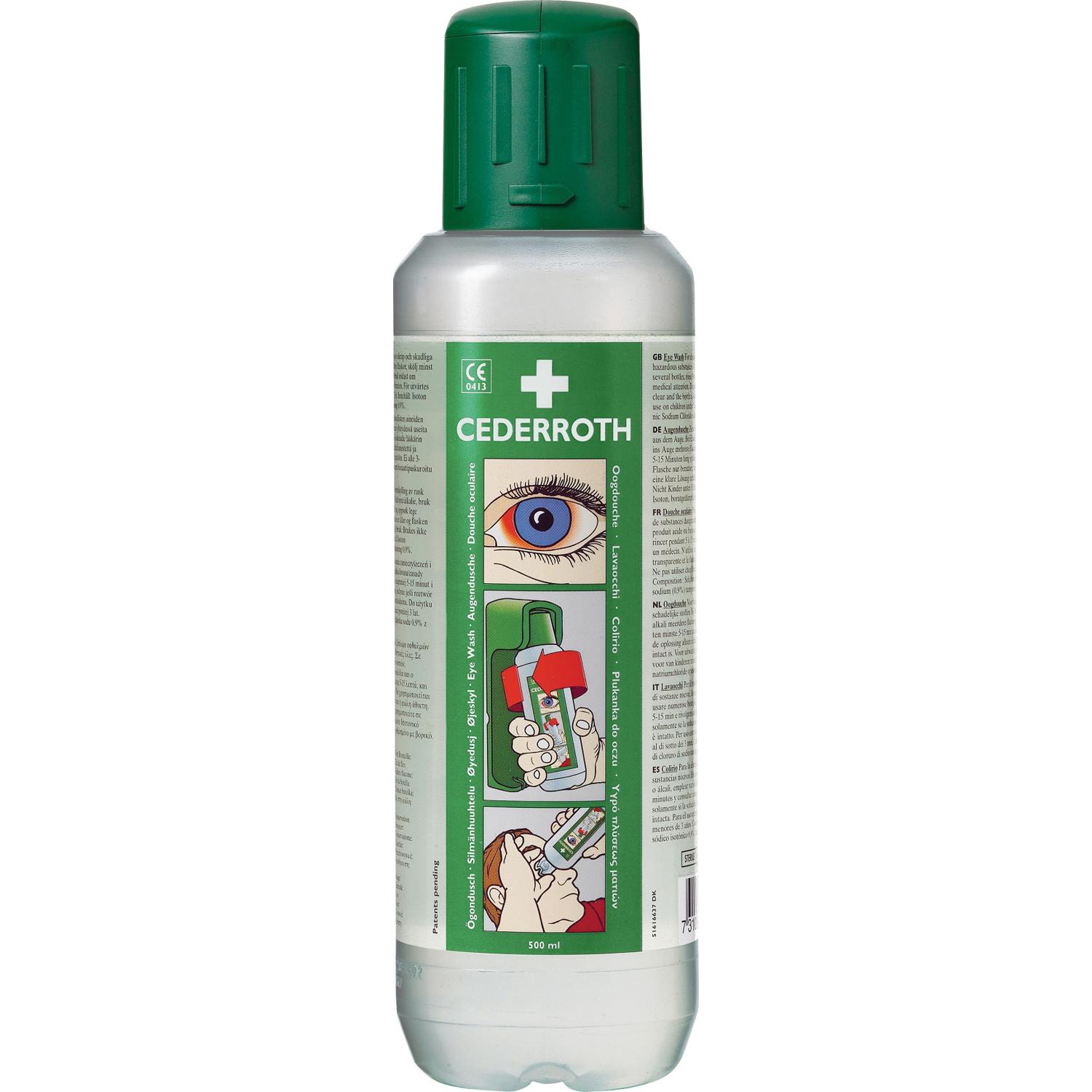 CEDERROTH 500ml EYEWASH BOTTLE