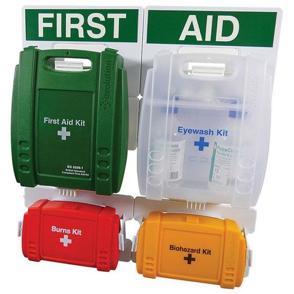 BRITISH STANDARD COMPLIANT COMPLETE FIRST AID POINT MED
