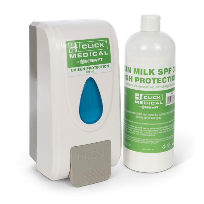 SUN LOTION SPF30 REFILL CARTRIDGE & DISPENSER SUN LOTION SPF30 REFILL CARTRIDGE & DISPENSER