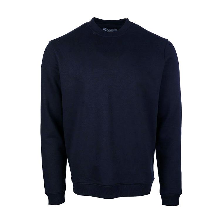 CLICK WORKWEAR UNISEX NAVY SWEATSHIRT CLICK WORKWEAR UNISEX NAVY SWEATSHIRT