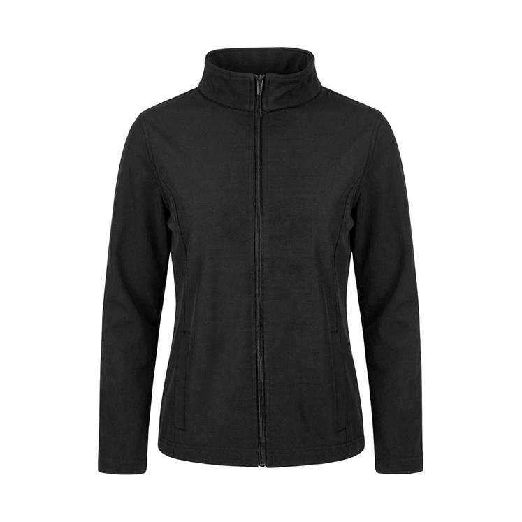 CLICK WORKWEAR WOMEN'S BLACK SOFTSHELL JACKET