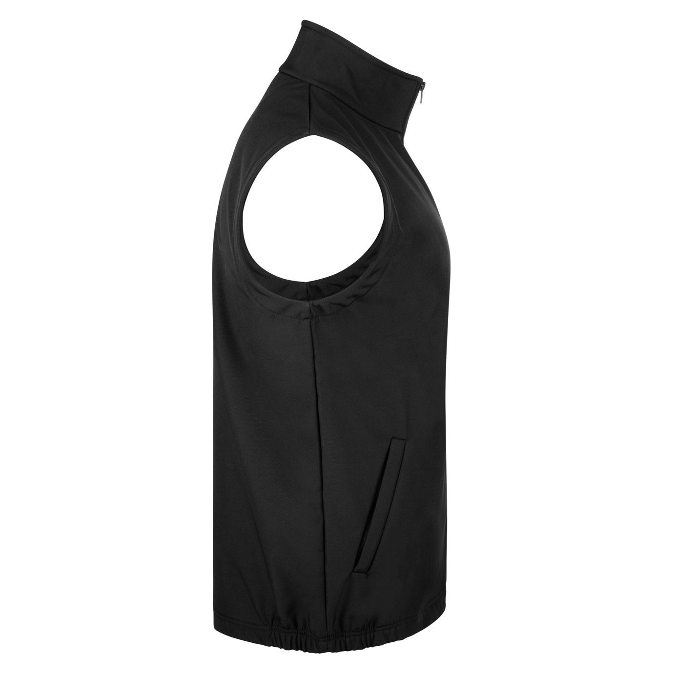CLICK WORKWEAR UNISEX BLACK SOFTSHELL GILET CLICK WORKWEAR UNISEX BLACK SOFTSHELL GILET