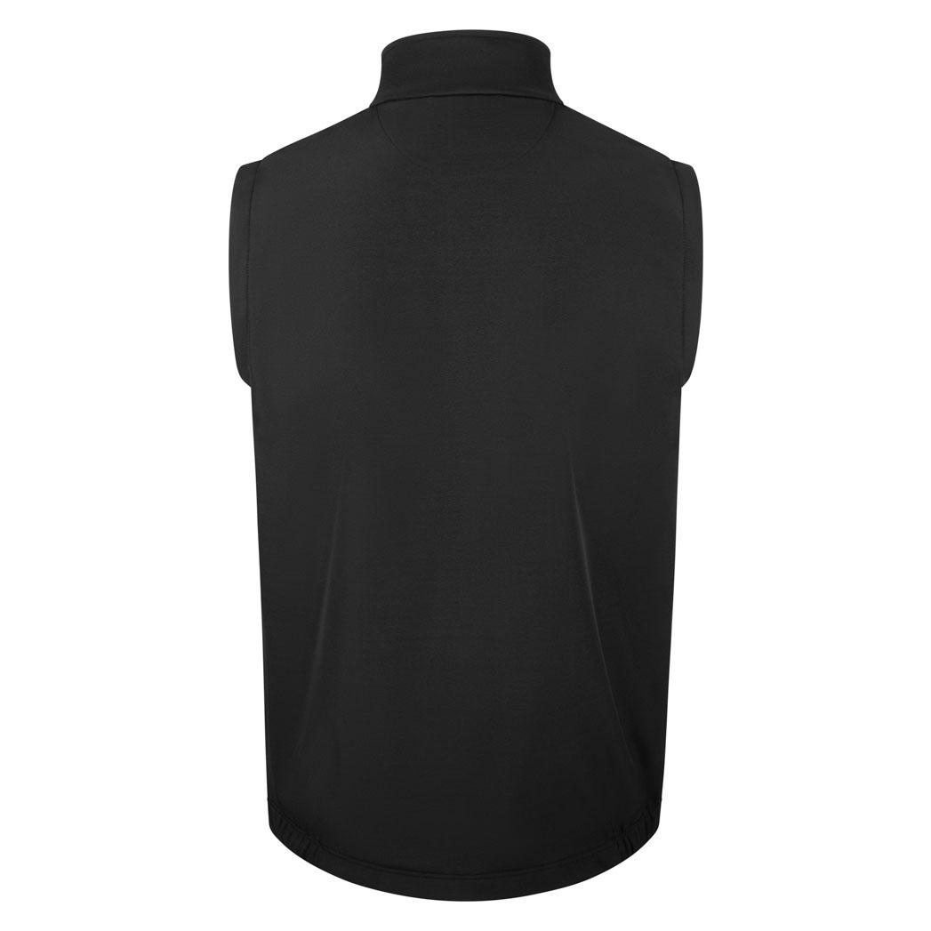 CLICK WORKWEAR UNISEX BLACK SOFTSHELL GILET CLICK WORKWEAR UNISEX BLACK SOFTSHELL GILET
