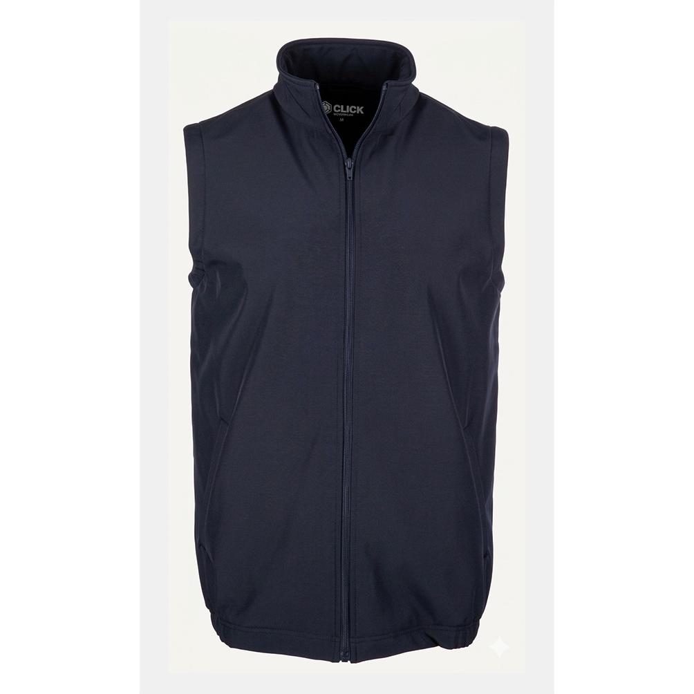BEESWIFT CLICK WORKWEAR UNISEX SOFTSHELL GILET (Navy Blue)