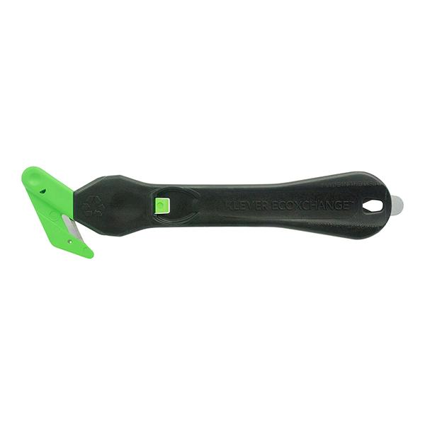 Klever Eco Xchange 30 Safety Cutter Black/Green Box 10