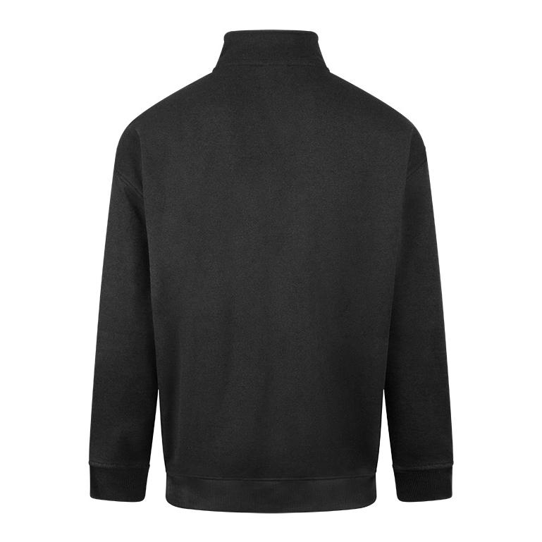 ENVIROWEAR RECYCLABLE QUARTER ZIP BLK 4XL
