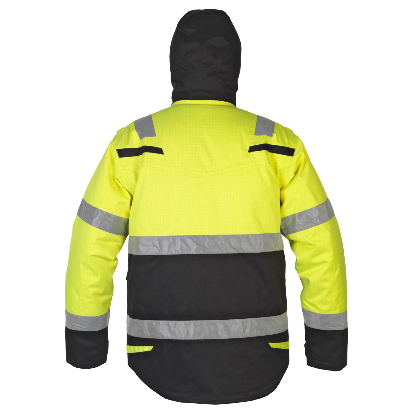 MATLOCK MULTI CVC W/PROOF H/V FL ARC PARKA YELL/BLK LGE