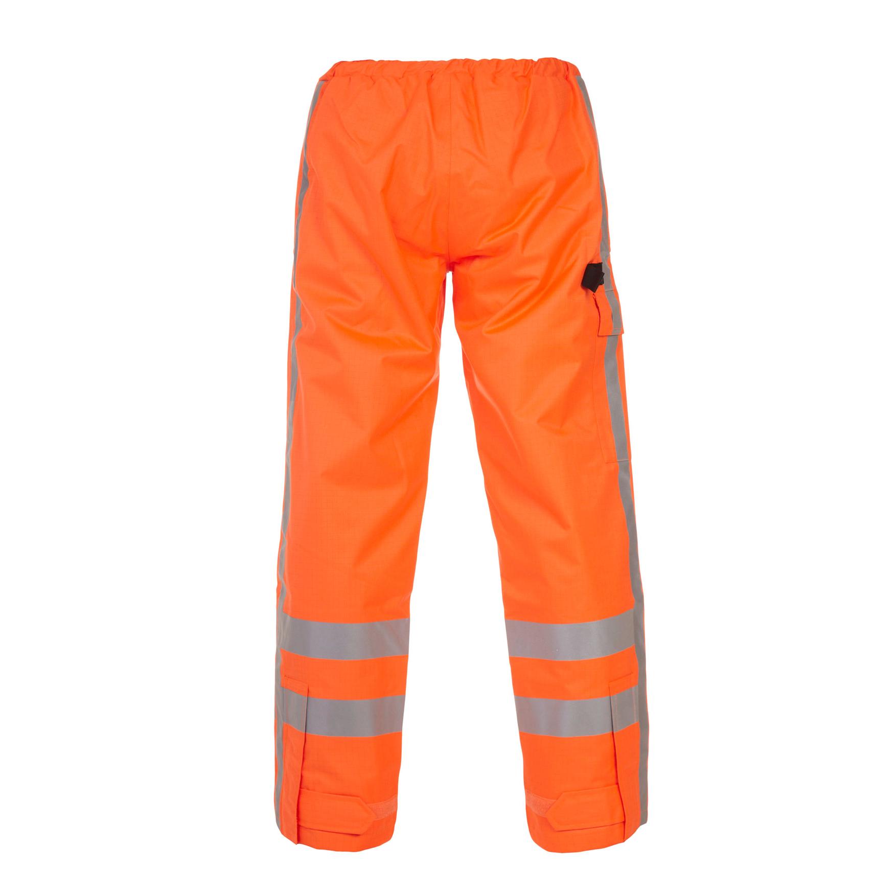 MIAMI MULTI SNS FR AS HI VIS W/PROOF TROUSER ORANGE LGE