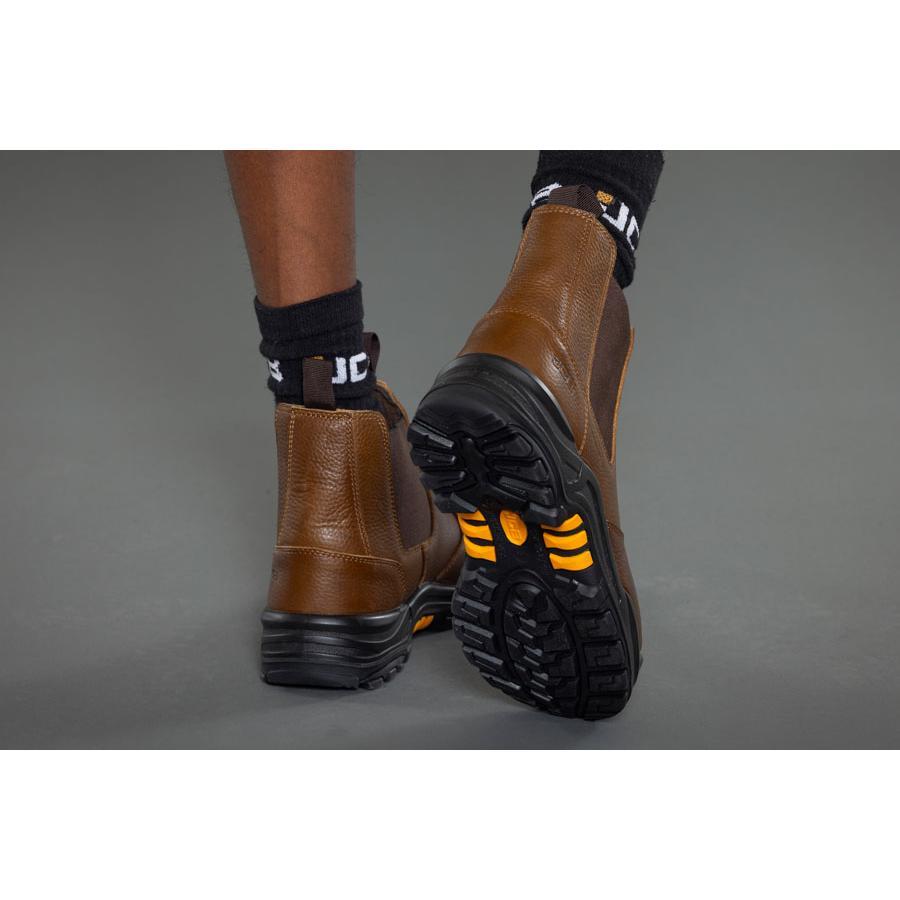 JCB DEALER BOOT S3L BROWN 06(39)
