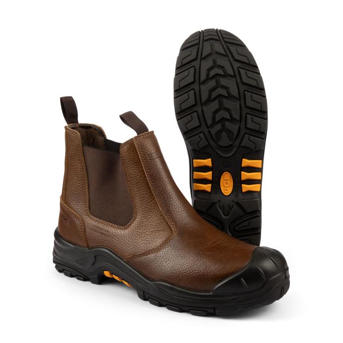 JCB DEALER BOOT S3L BROWN 06(39)