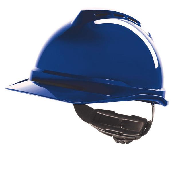 V-GARD 500 VENTED SAFETY HELMET BLUE