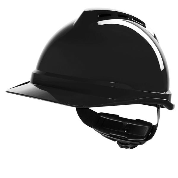 V-GARD 500 VENTED SAFETY HELMET BLACK