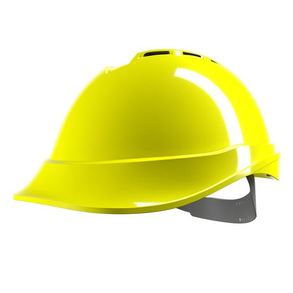 V-GARD 200 VENTED SAFETY HELMET HI VIS YELLOW
