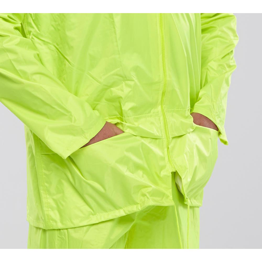 NYLON B-DRI JKT SAT/YELLOW L