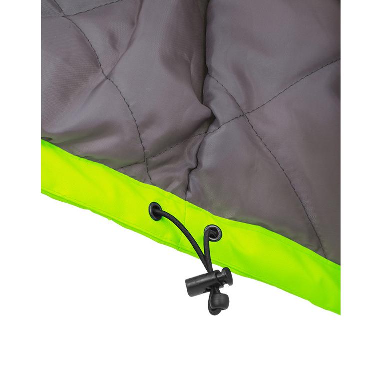 MENS BODYWARMER FLUORESCENT YELLOW S