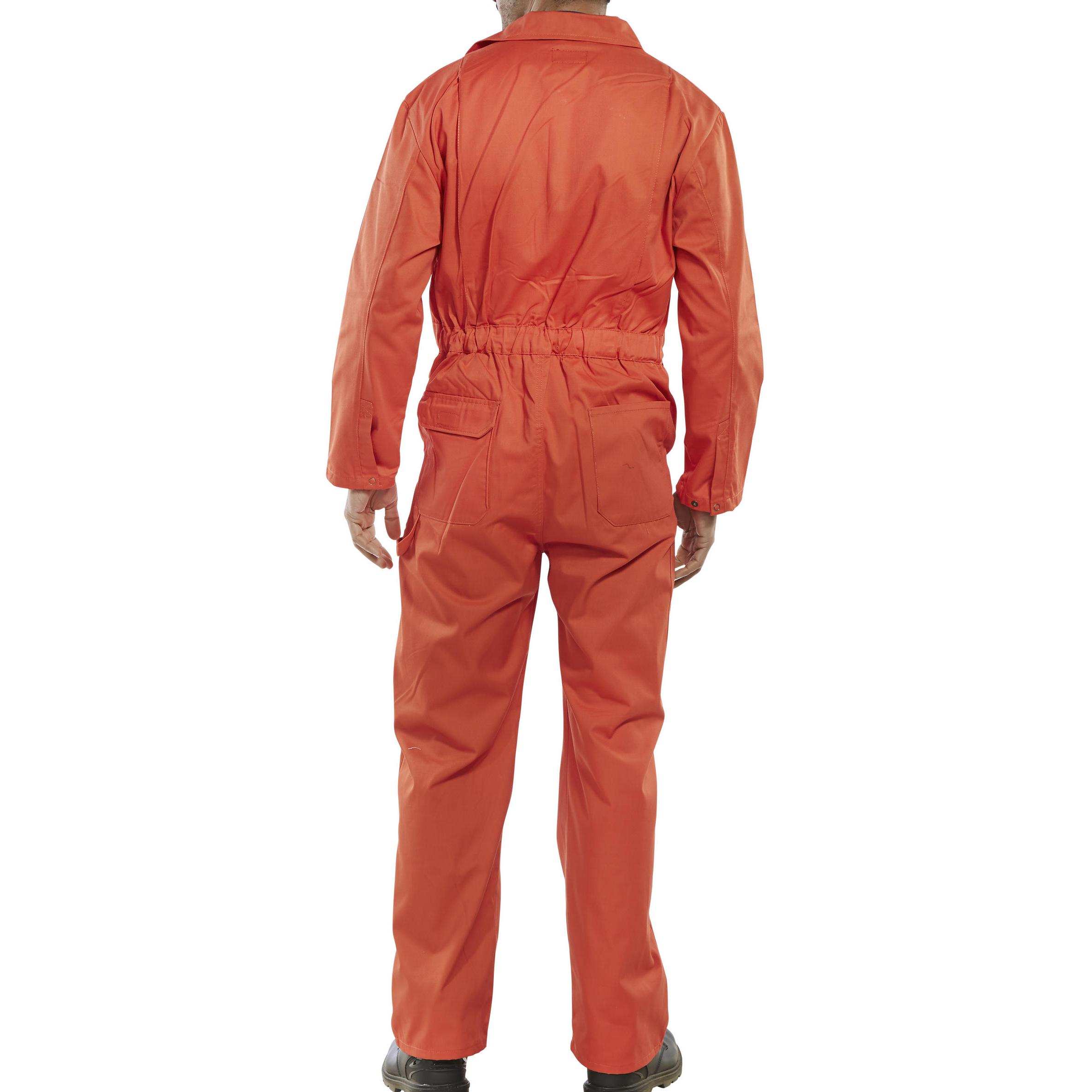 SUPER CLICK PC BOILERSUIT ORANGE 52 SUPER CLICK PC BOILERSUIT ORANGE 52