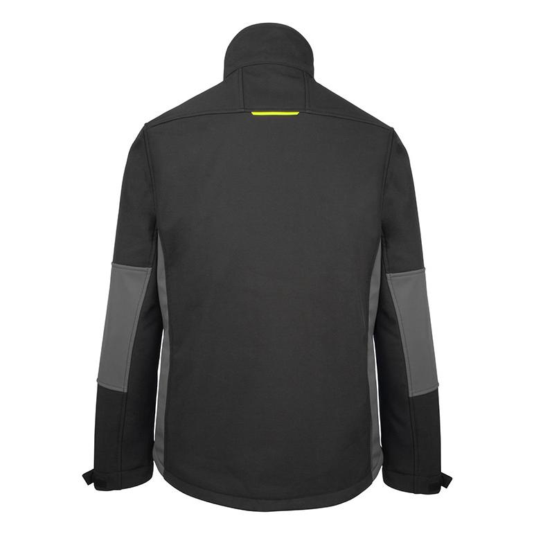 FLEX SOFTSHELL JACKET TWO-TONE BL GY L