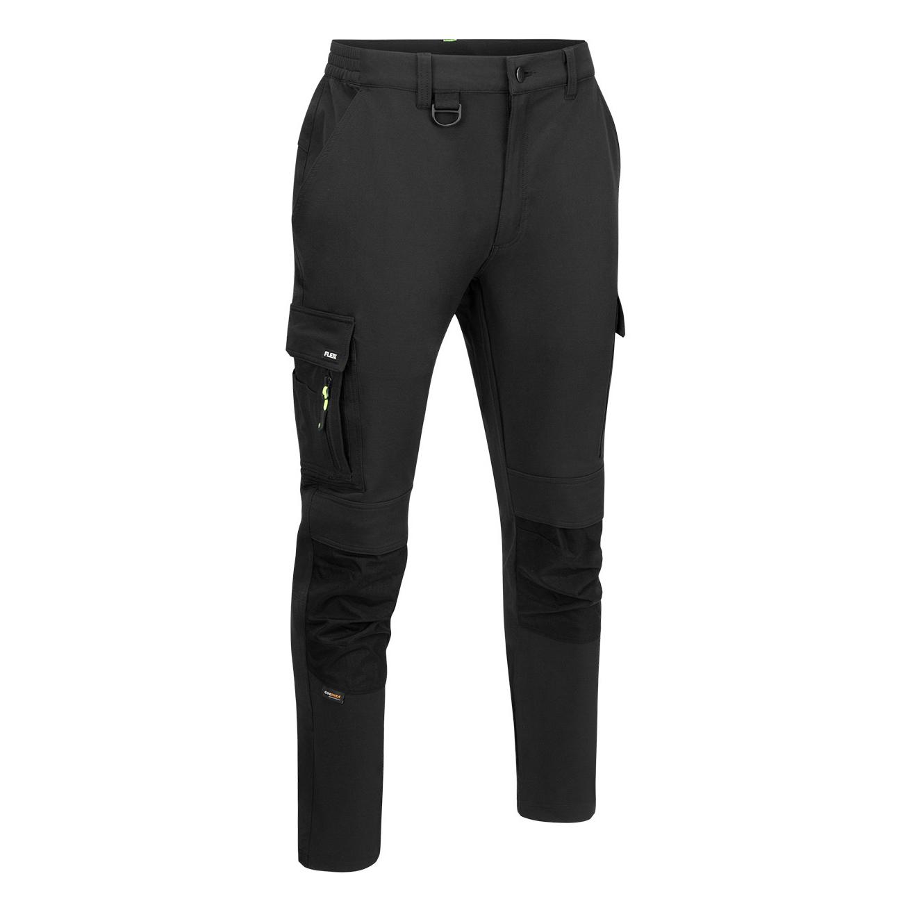 FLEX COMBAT POCKET TROUSER BLACK 40S FLEX COMBAT POCKET TROUSER BLACK 40S
