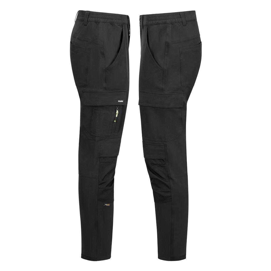 FLEX COMBAT POCKET TROUSER BLACK 40S FLEX COMBAT POCKET TROUSER BLACK 40S