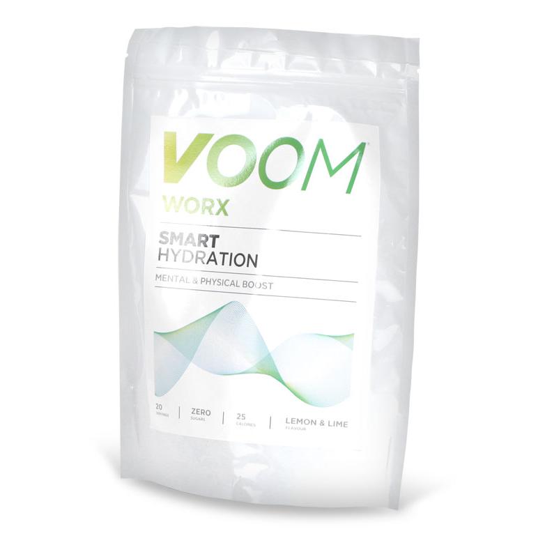 VOOM WORX LEMON AND LIME 20 SERVING POUCH 200G