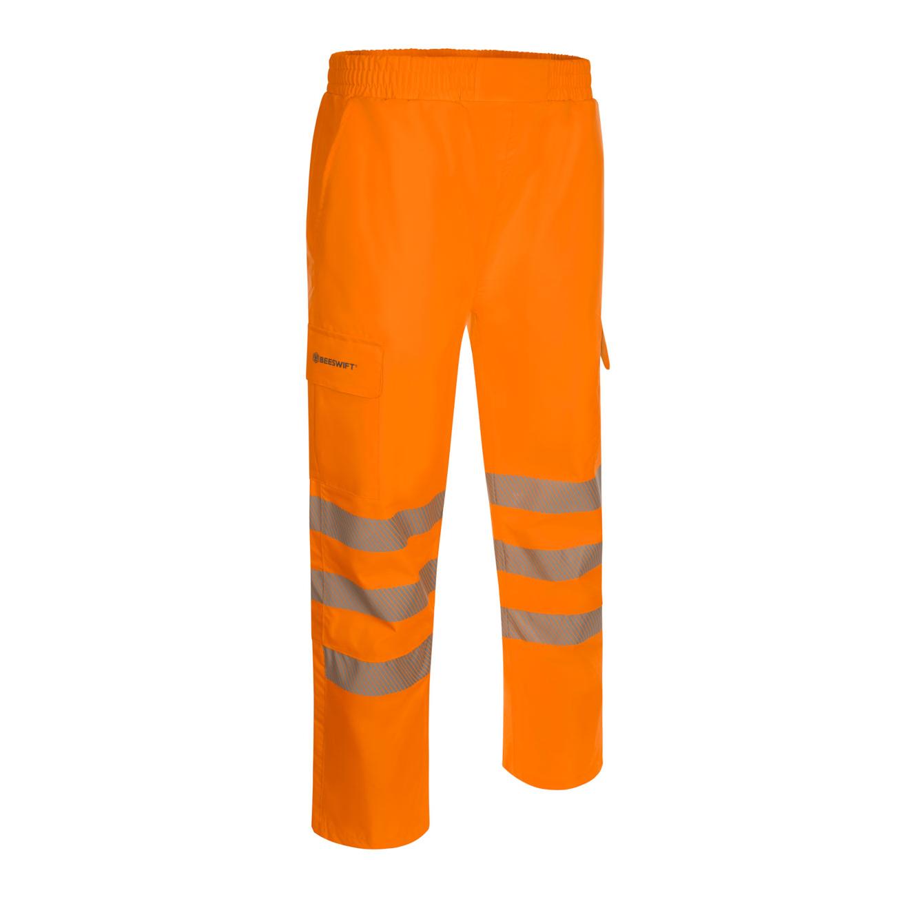 Beeswift Womens Hi-vis Birkdale Over Trouser (Orange)