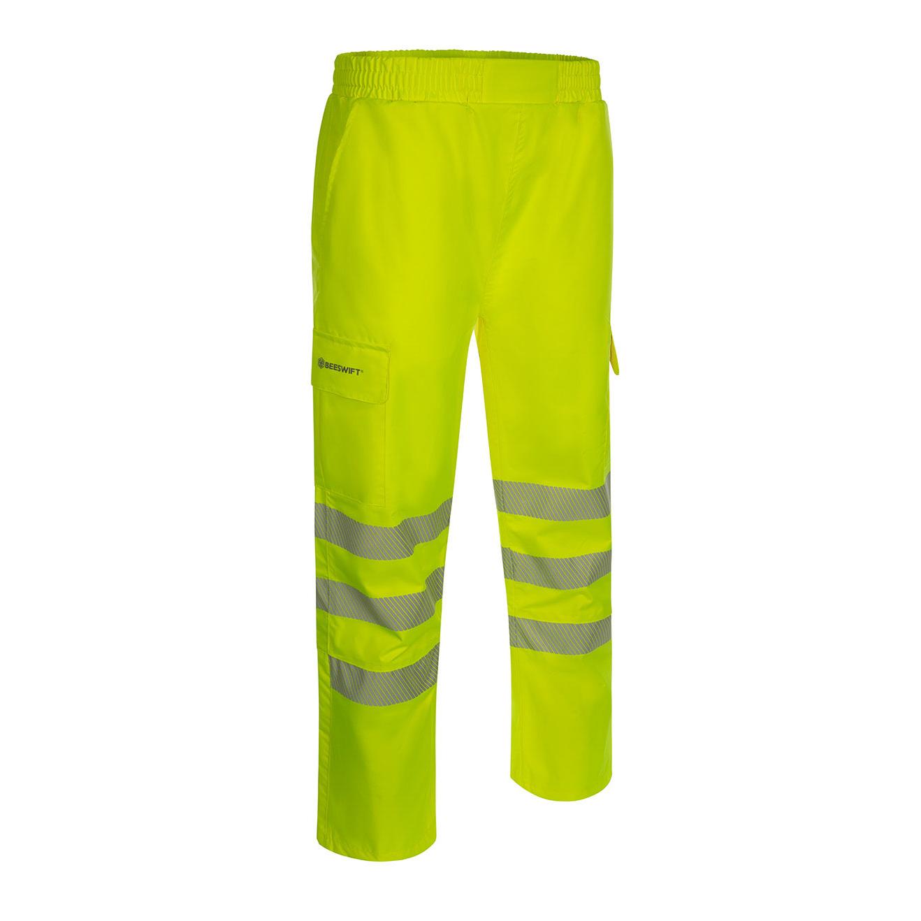 WOMENS BIRKDALE OVER TROUSER FLUORESCENT YELLOW XS (06) WOMENS BIRKDALE OVER TROUSER FLUORESCENT YELLOW XS (06)