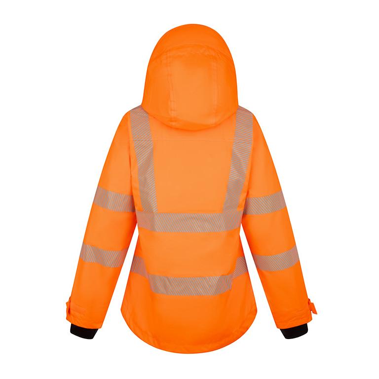 WOMENS EXEC JACKET FLUORESCENT ORANGE 3XL (18) WOMENS EXEC JACKET FLUORESCENT ORANGE 3XL (18)
