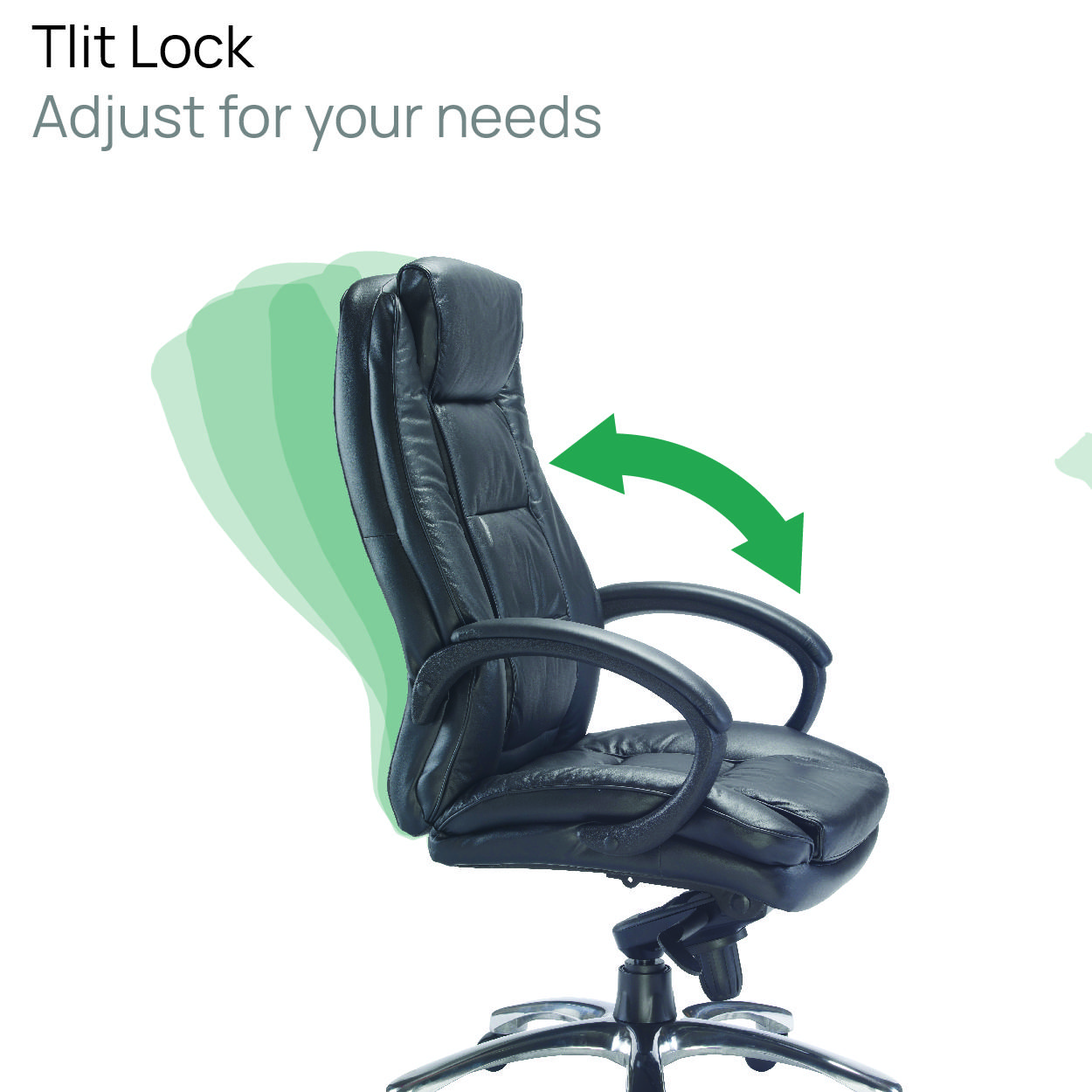 Montana Executive Leather Chair Black
