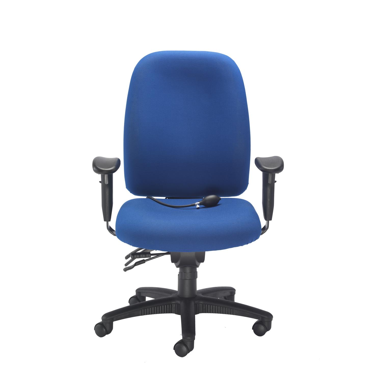 Posture Vista High Back Chair Royal Blue