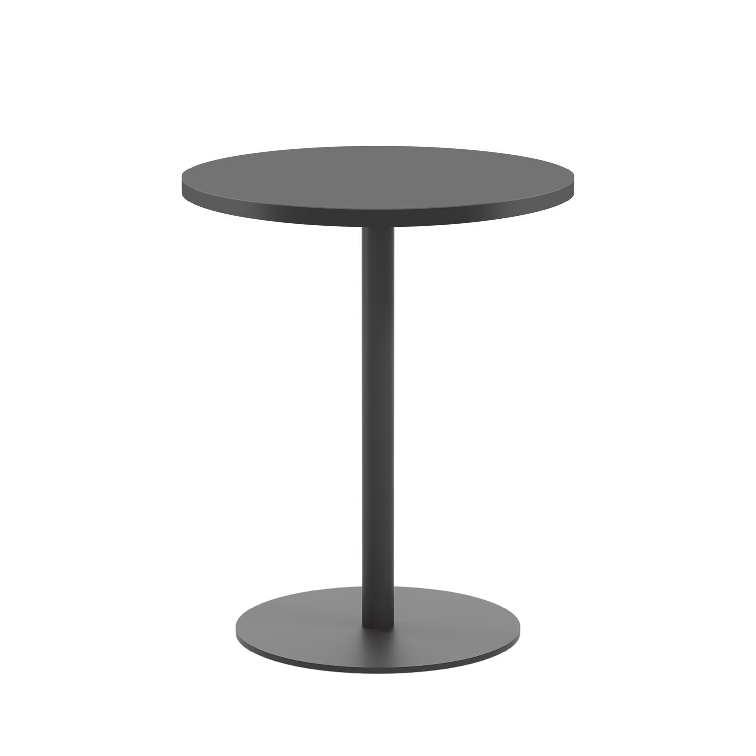 Contract Table Mid  600mm Black/Black