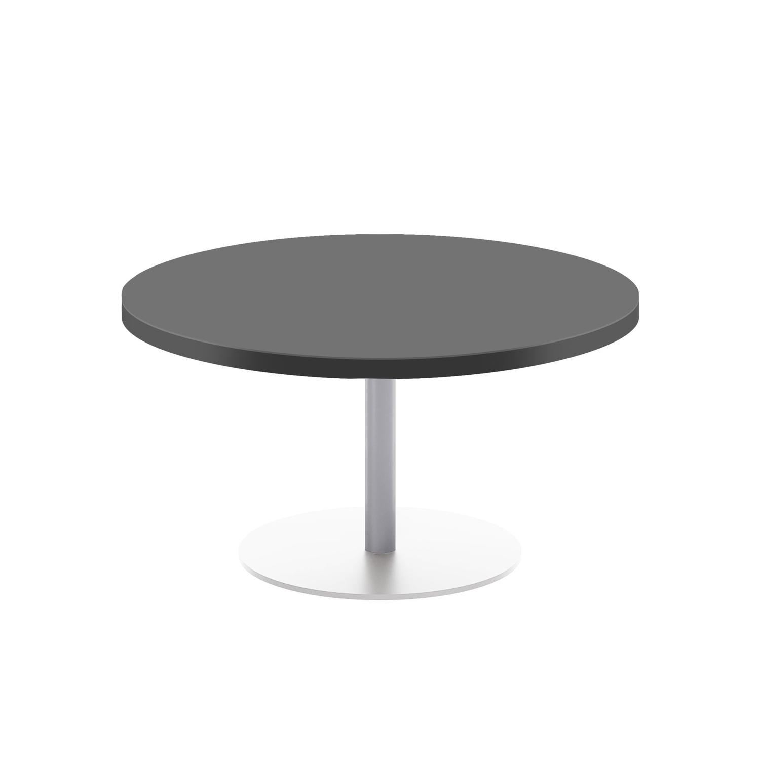 Contract Table Low  800mm Black/White