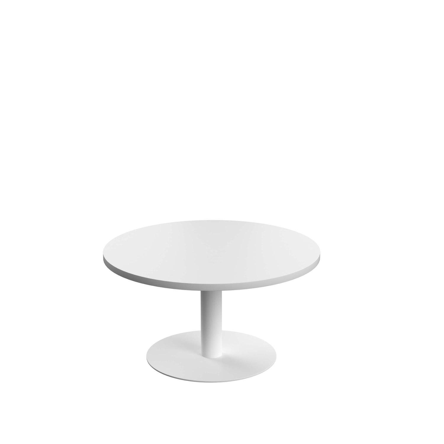 Contract Table Low  800mm White/White