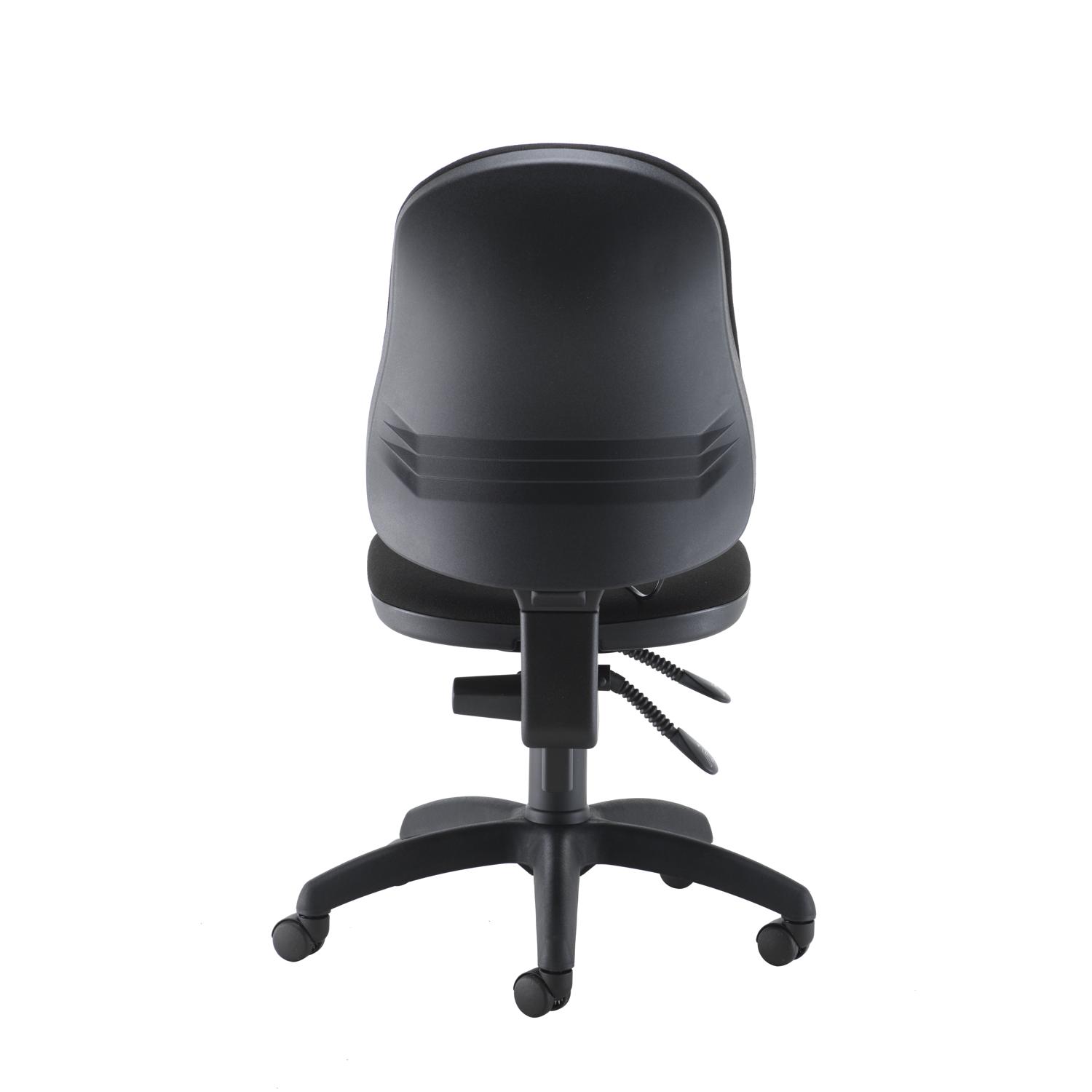 Calypso Ergo 2 Lever Office Chair with Lumbar Pump No Arms Black