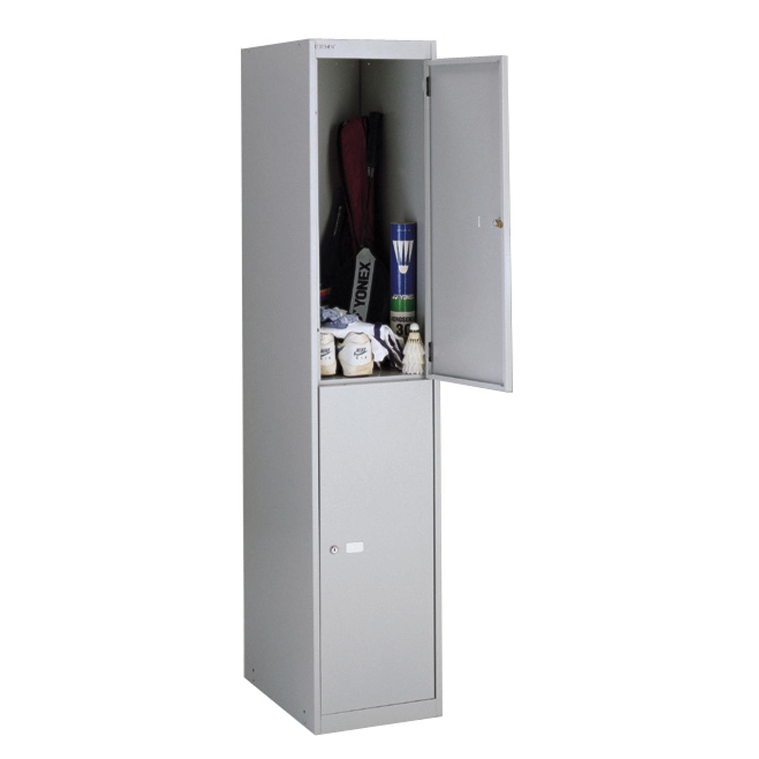 Bisley 2 Door Locker 30.5 Goose Grey